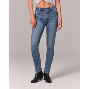 &DENIM Women's Medium Wash Skinny High Waist Jeans Sz 32